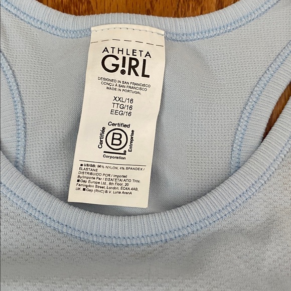 Athleta Girl Tank Top XXL - Picture 4 of 9